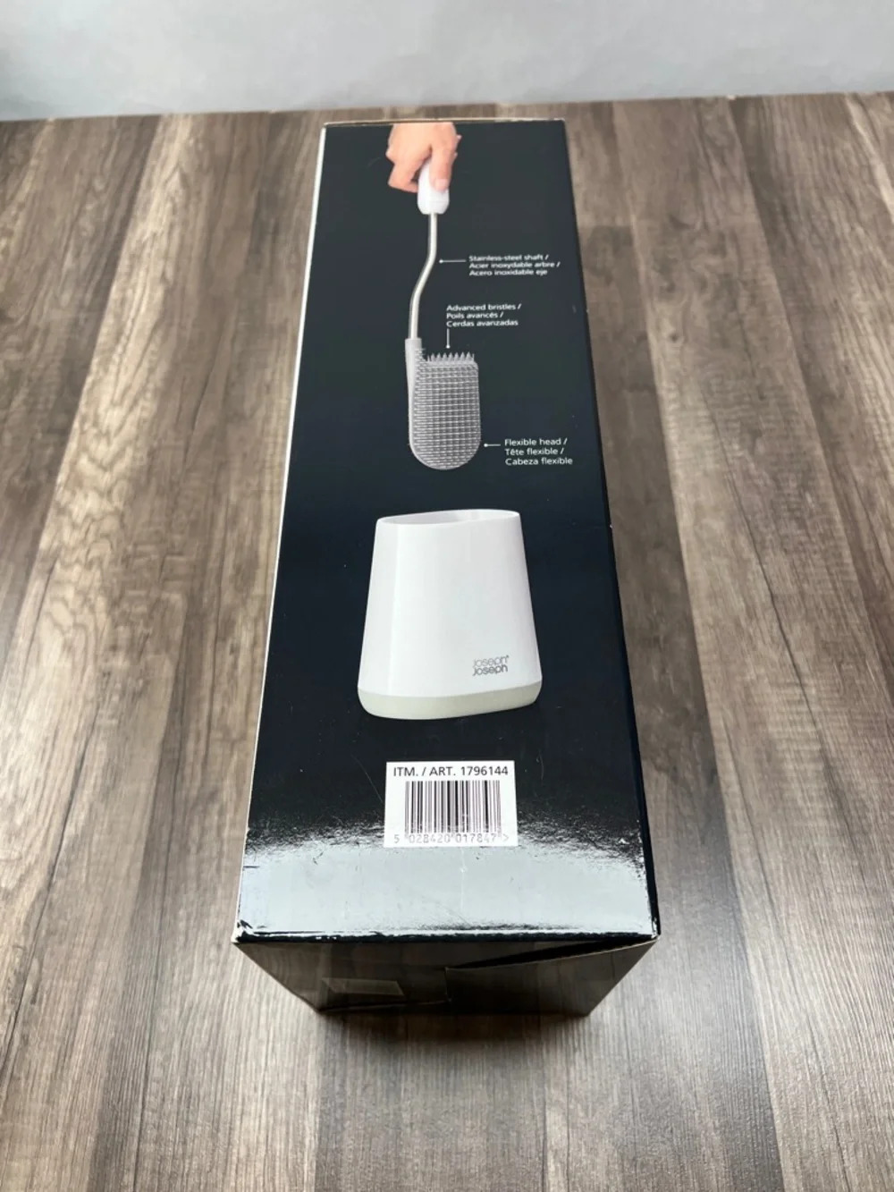 Joseph Joseph Flex Lite Advanced Toilet Brush Set - White